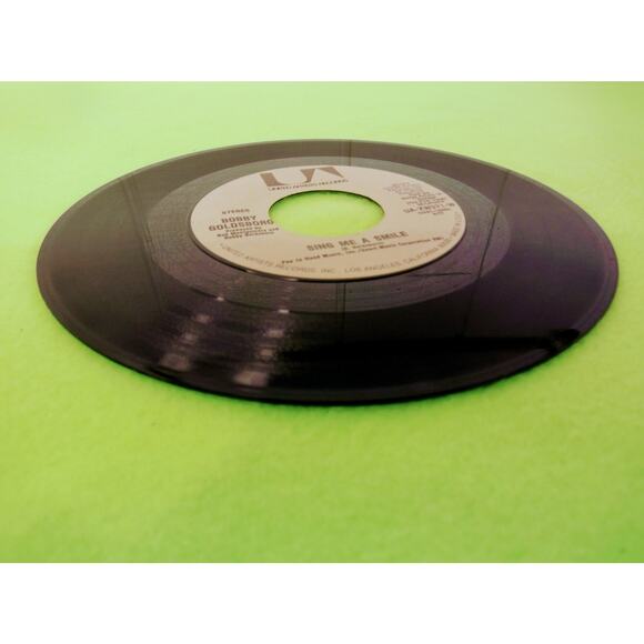 Bobby Goldsboro - Sing Me A Smile / Marlena - UA 1973 45rpm Vinyl‎ Record Single - Picture 7 of 9